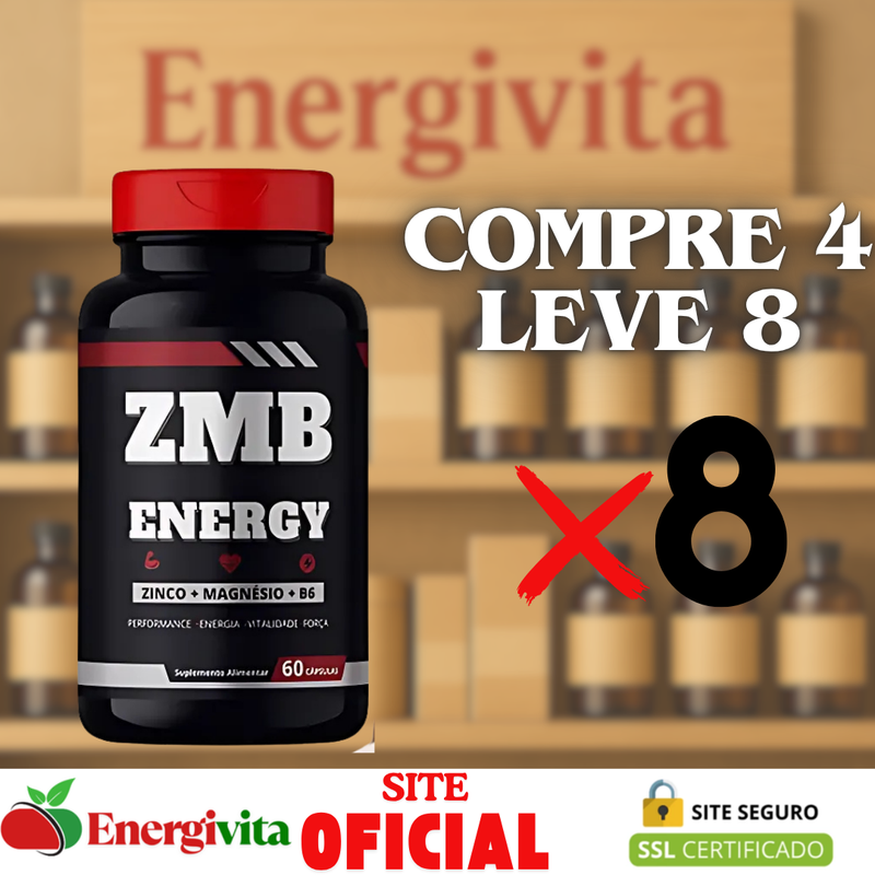 Zmb Energy - Mais Disposição e Força para o Seu Dia - 10% De Desconto no PIX